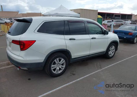 2017 Honda Pilot Lx z USA, uszkodzony, nr VIN 5FNYF5H19HB039369